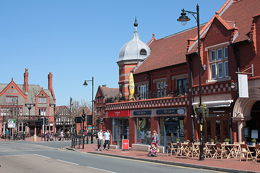 Stockton Heath Town Centre Photograph